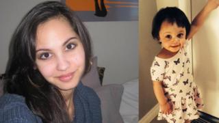 Jasmine Lovett, 25, and her daughter Aliyah Sanderson, aged one, are pictured