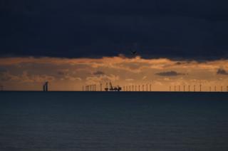 Landscape silhouette