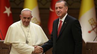 Papa ve Erdoğan