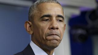 Obama 20 Ocak'ta görevi Trump'a devredecek.