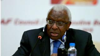 Lamine Diack est un ancien député, ministre et maire de Dakar.