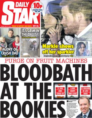 Daily Star Friday front page