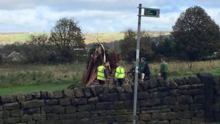 Removing the bonfire about to begin