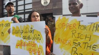 தூத்துக்குடியில் சுட்டுக்கொல்லப்பட்டவர்களுக்கு நீதி வேண்டி கொழும்பில் போராட்டம்