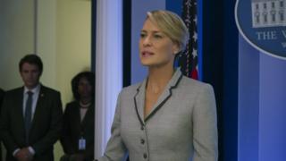 Robin Wright as Claire Underwood