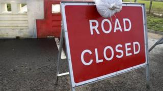 Road closed