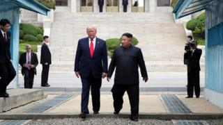 Trump y Kim