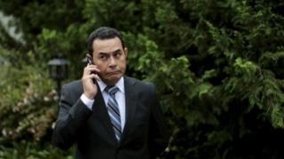 S'agissant de la décision de reconnaître Jérusalem comme capitale d'Israël, Jimmy Morales est l'un des rares soutiens de Donald Trump.