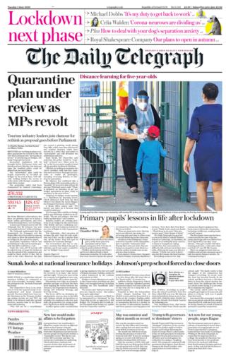 Daily Telegraph 2 June