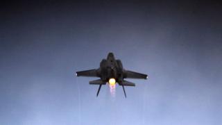 İsrail ordusuna ait bir F-35