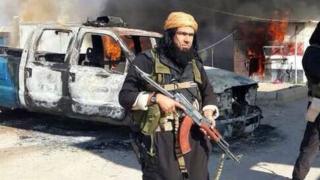 Abu Waheeb pictured in Iraq in 2014