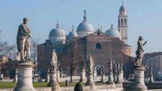 Iglesia de San Antonio, en Padua.