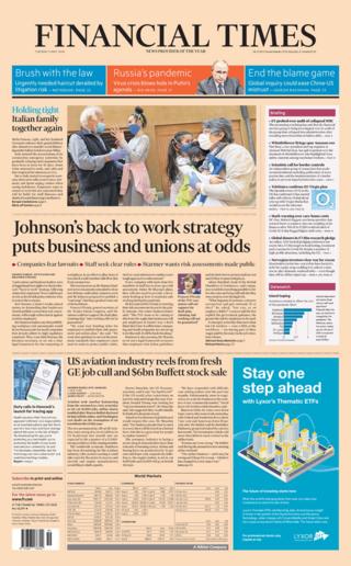 Financial Times Tuesday