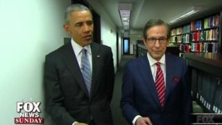 Barack Obama na Chris Wallace