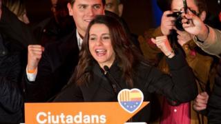 Arrimadas es la primera mujer que gana unas elecciones en Cataluña.