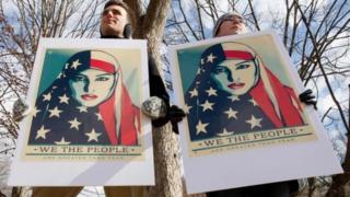 Протесты в США
