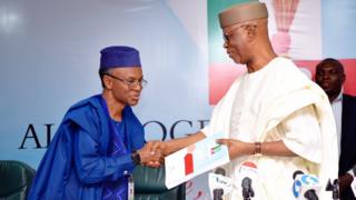 Gomina El-Rufai ati Odigie Oyegun