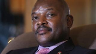 Perezida w'Uburundi Pierre Nkurunziza