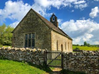 St Olwald Church in Widford near Swinbrook