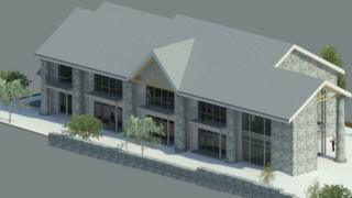 The proposed building