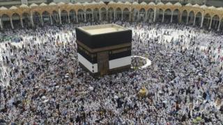 Urugendo rwa Hajj i Mecca muri Arabia Saudite