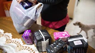 Sanitary towels