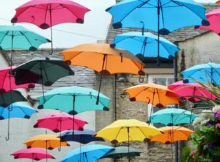 Umbrella display