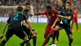 Bayern ta sha fitar da Arsenal a wannan zagayen