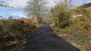 section of the Caledonia Way at Ledaig