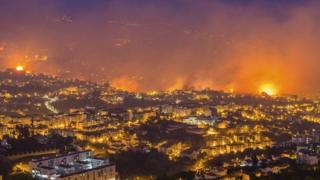 пожары на Мадейре