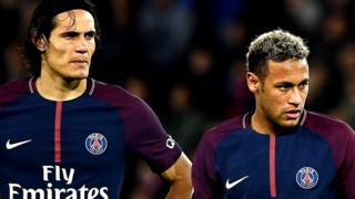 Cavani y Neymar