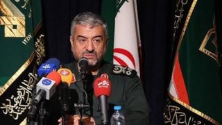 محمدعلی جعفری خطاب به نخست وزیر اسرائیل گفته "ابهت یگانهای نظامی ایران بهحدی است که اگر حضور حتی یکی از آنها را در سوریه ببینید، از ترس قالب تهی خواهید کرد"