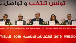 مؤتمر صحفي للهيئة العليا المستقلة للانتخابات في تونس بشأن نتائج الانتخابات الرئاسية 2019