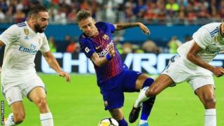 Neymar yateye igikumu ku masezerano azomushikana mu 2021 akinira Barcelone
