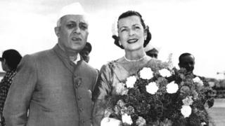 जवाहरलाल नेहरू और लेडी माउंटबेटन