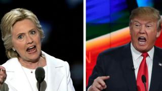Hillary Clinton ve Donald Trump