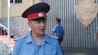 Ош шаардык ички иштер башкармалыгынын басма сөз катчысы Замир Сыдыков