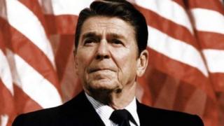 Tsohon shugaban Amurka Ronald Raegan ke nan