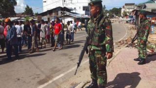 tentara di Ambon.