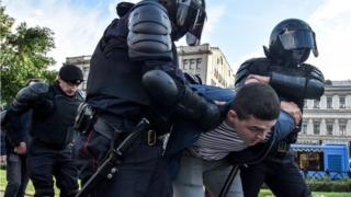 rusia protestas
