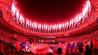 Imagen de la ceremonia de clausura