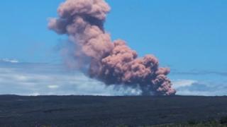 Hawaii, núi lửa Kilauea