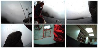 Digital images taken by Claire with a sensory operated camera, St Kilda, 2013 - by artist Shona Illingworth