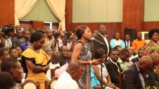 Ghanaian journalists for Flagstaff House during media encounter