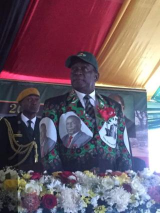 Mnangagwa niwe yarongoye ikoraniro rya Zanu-PF
