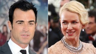 Justin Theroux and Naomi Watts
