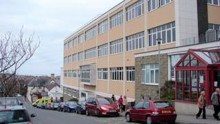 Bronglais Hospital in Aberystwyth