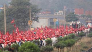 नाशिक ते मुंबई शेतकरी लाँग मार्चमधली क्षणचित्रे