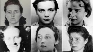 Faces of some female victims of Nazi experiments