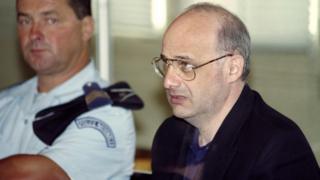 Jean-Claude Romand at this trial in 1996